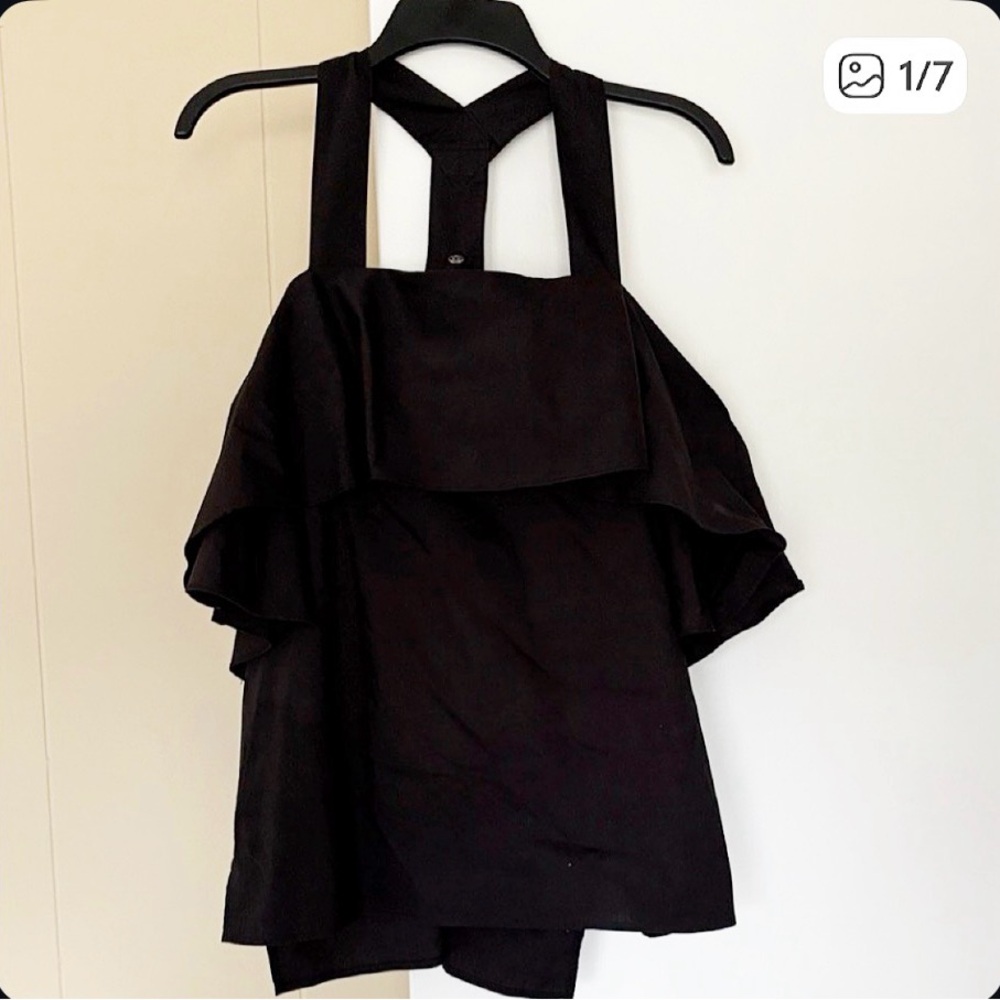 Elegant Black Women's Top